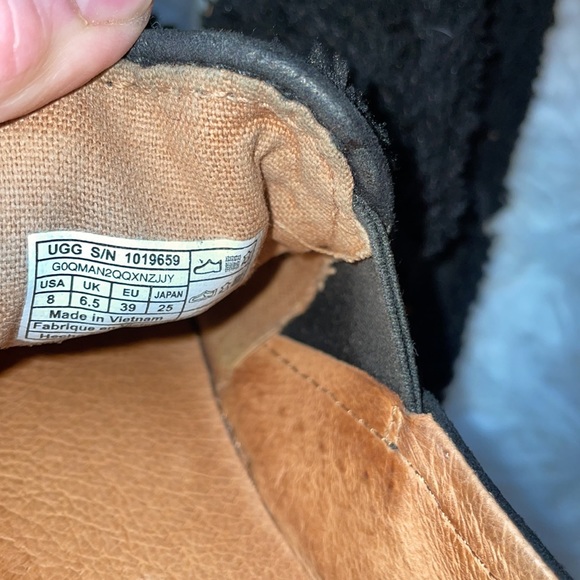 Ugg Ricci Faux-Fur Slip-on Sneakers, Size 8 - Picture 6 of 9